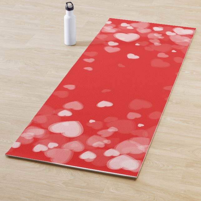 Heartfelt Rubber Yoga Mat - Perfect for Yoga Lover (In Situ)
