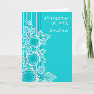 Heartfelt Sympathy from Group Business or Personal Card