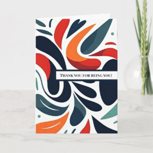 Heartfelt “Thank You for Being You” Card Option 1