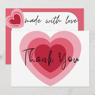 Heartfelt Thanks: Love in Abundance Thank You Card