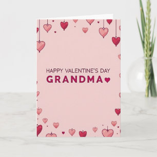 Heartfelt Valentine Grandma Card
