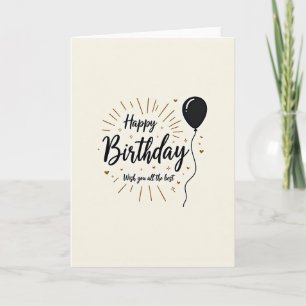 Heartfelt Wish Birthday Card