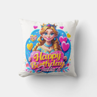 Heartfelt Wishes from the Birthday Cushion