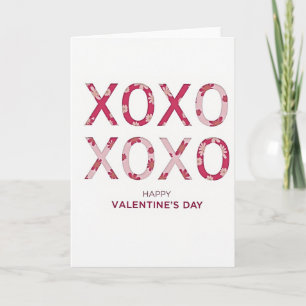 Heartfelt Xoxo Floral Card