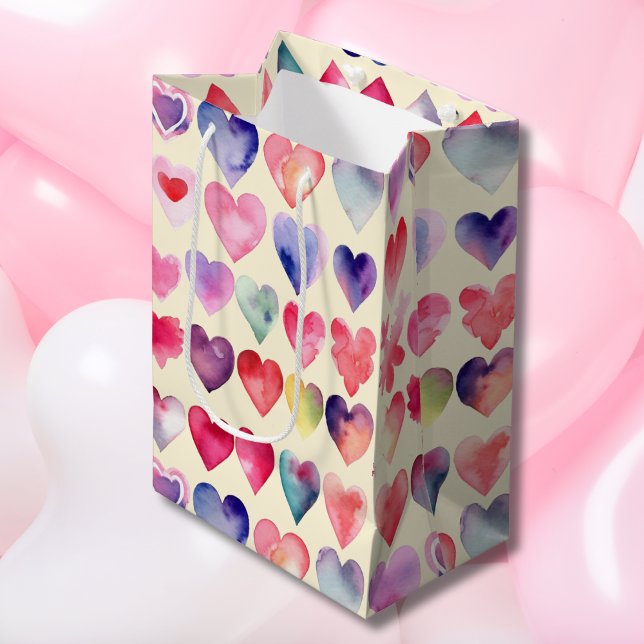 Heartful Valentine's Medium Gift Bag (Creator Uploaded)