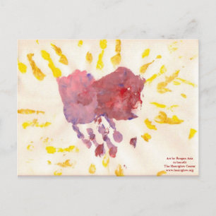"HeartGlow" by Raegan Aria Postcard