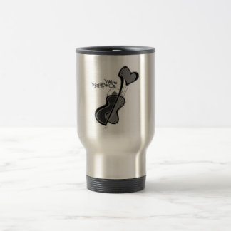 HeartGuitarLogoMug Travel Mug