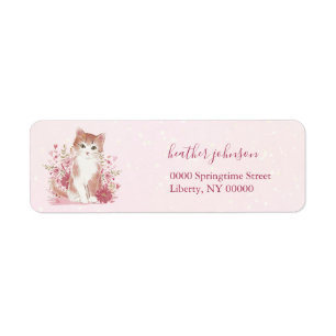 Hearthlight Notes A Little Love Romantic Winter Return Address Label