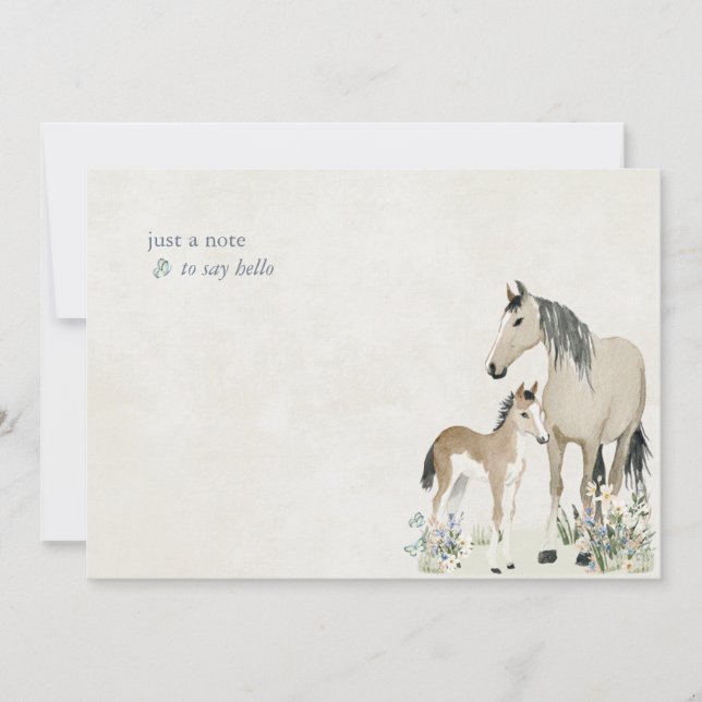 Hearthlight Notes Meadow & Mane Notes (Front)