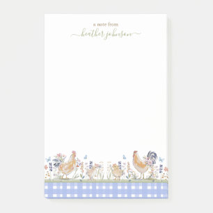 Hearthlight Notes Spring Soft Meadow Gingham