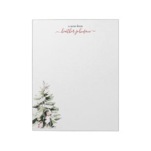 Hearthlight Notes Winter Cosy Dog Personalised