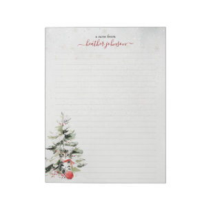 Hearthlight Notes Winter Cosy Kitten Personalised