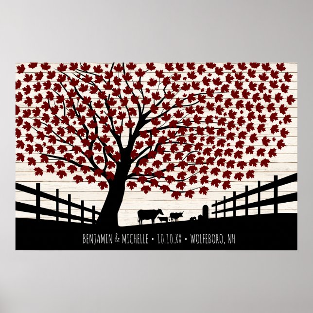 Heartland - 250 Signature Guest Book Alternative (Front)