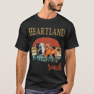 Heartland,Heartland Ranch,sunset heartland,Heartla T-Shirt