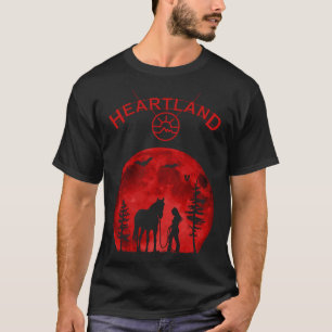 Heartland,Heartland Ranch,sunset heartland,Heartla T-Shirt