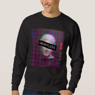 Heartless Vaporwave Aesthetic David Statue Eboy Eg Sweatshirt