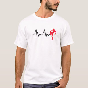 Heartline Sport Muay Thai Boxing Martial Art Heart T-Shirt