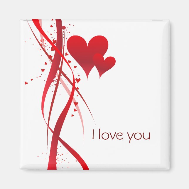 Hearts2a Magnet (Front)