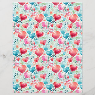Hearts 11 Watercolor cute