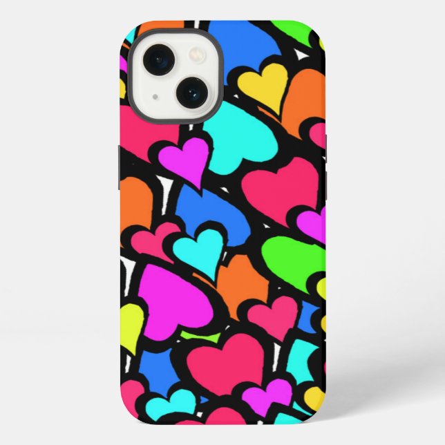 Hearts 2011 iPhone case (Back)