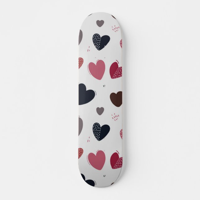 Hearts 3 skateboard (Front)