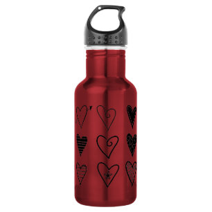 Hearts 532 Ml Water Bottle