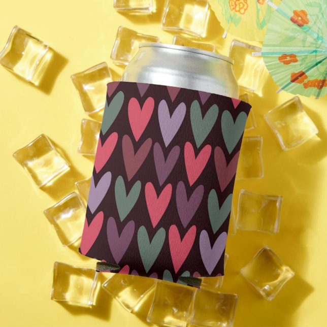 Hearts 6 can cooler (In Situ Summer)