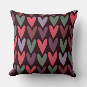 Hearts 6 cushion