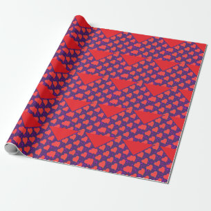Hearts Abound  Wrapping Paper