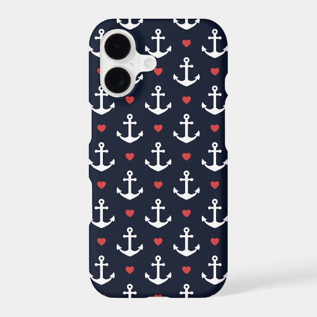 Hearts And Anchors Pattern (Back)