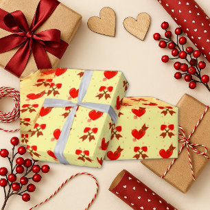 Hearts and Arrows Wrapping Paper