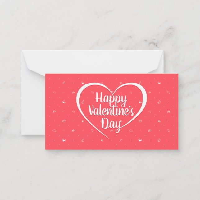 Hearts and Dots Card (Front)