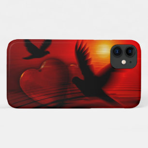 Hearts and Doves iPhone 11 Case