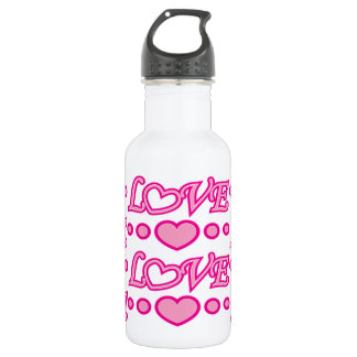 Hearts and Love 532 Ml Water Bottle