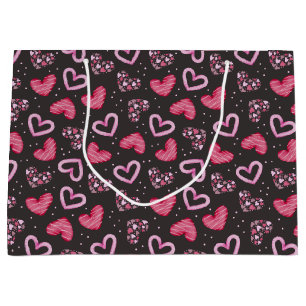 Hearts and Love Large Gift Bag