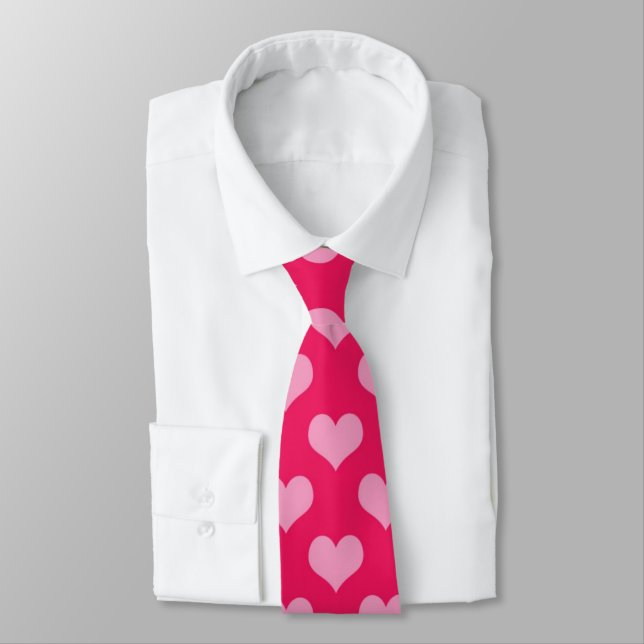 Hearts and Love Tie (Tied)