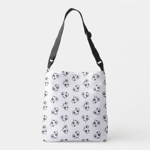 Hearts and Paw Prints Crossbody Bag