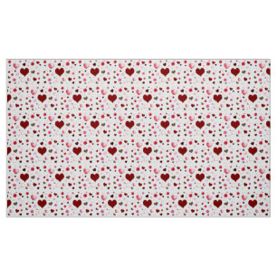 Hearts and Roses Fabric