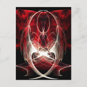 Hearts Angel Postcard