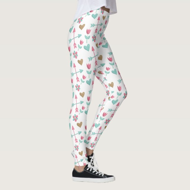 Hearts/Arrows - Leggings (Right)