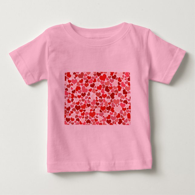 Hearts Baby T-Shirt (Front)