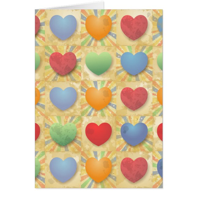 Hearts background (Front)