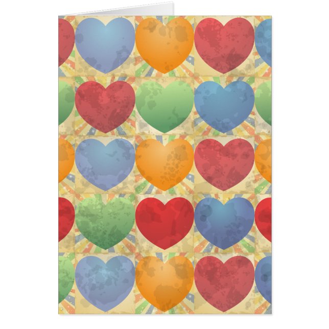 Hearts background (Front)