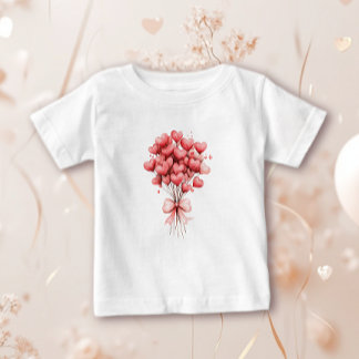 Hearts Bouquet Baby T-Shirt