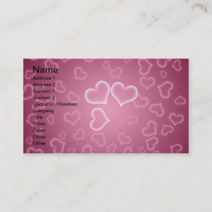 Hearts Business Card