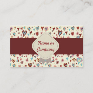 HEARTS BUSINESS CARD