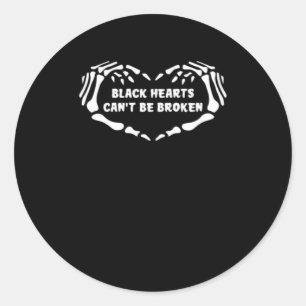 Hearts Can't Classic Classic Round Sticker