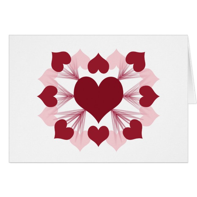 Hearts Card (Front Horizontal)