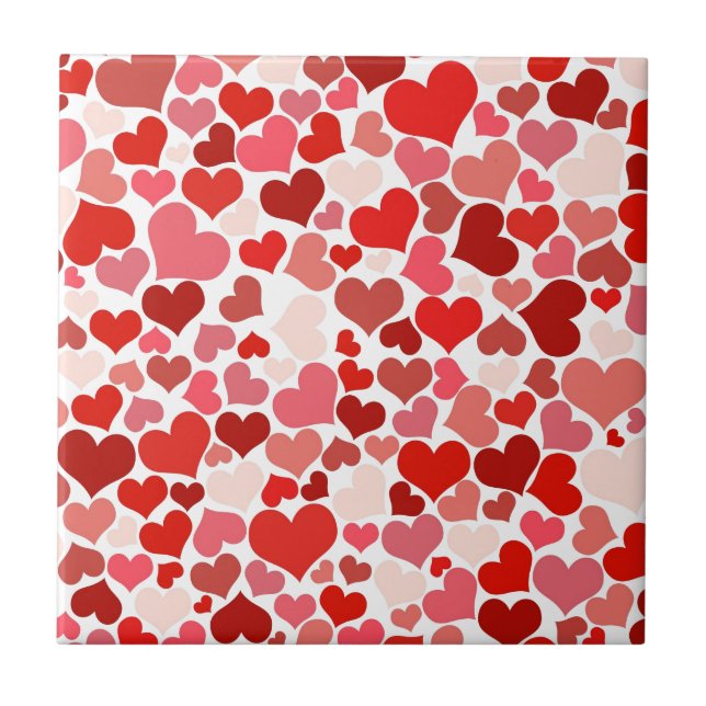 HEARTS CERAMIC TILE (Front)
