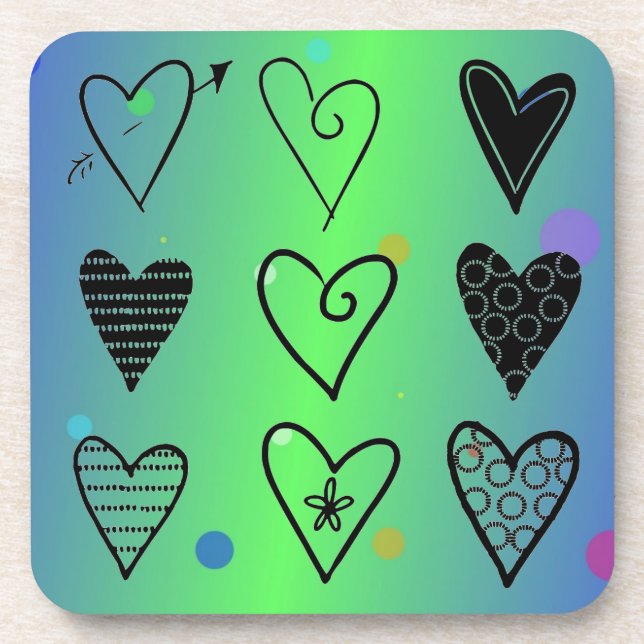 Hearts Coaster (Front)
